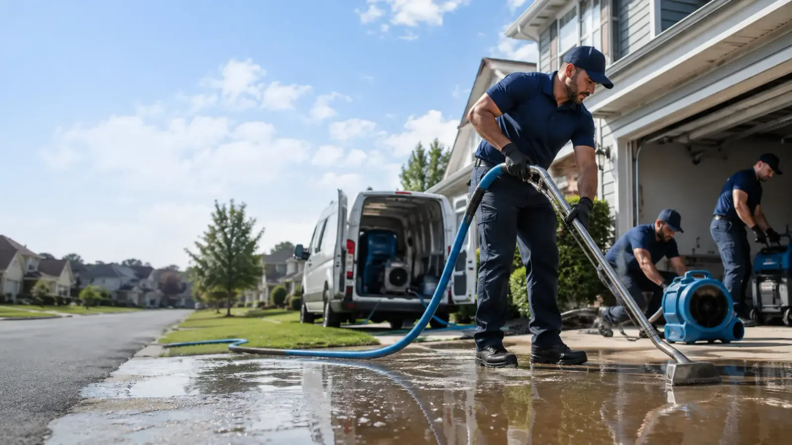 Flood Damage Restoration in Fellows, CA